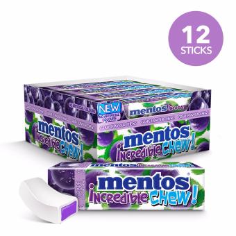 Mentos Incredible Chew Grape June 2018 - 2 Mentos Incredible Chew Grape - 2