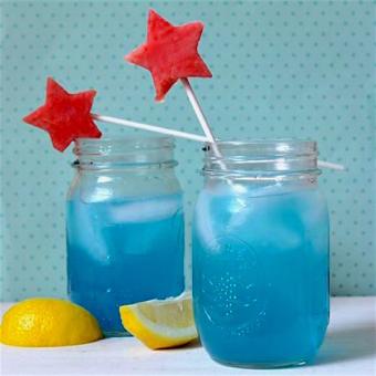 Nestle Blue Lemonade & Lychee Pink Lemonade Fruit Drink Mix June 2018 - 2 Nestle Blue Lemonade & Lychee Pink Lemonade Fruit Drink Mix - 2