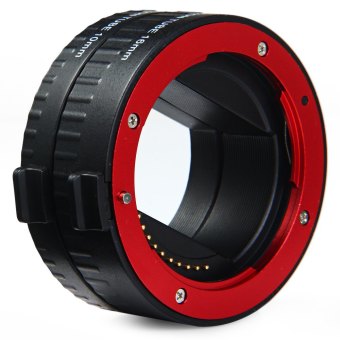 10mm 16mm Auto Focus Macro Extension DG Tube Set For Sony E-mount Camera (Red) April 2018 - 4 10mm 16mm Auto Focus Macro Extension DG Tube Set For Sony E-mount Camera (Red) - 4