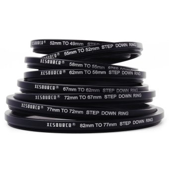 16pcs Step Up Down Lens Filter Ring Adapter Set 49 - 82mm For Canon Metal DC147 - Intl June 2018 - 2 16pcs Step Up Down Lens Filter Ring Adapter Set 49 - 82mm For Canon Metal DC147 - Intl - 2
