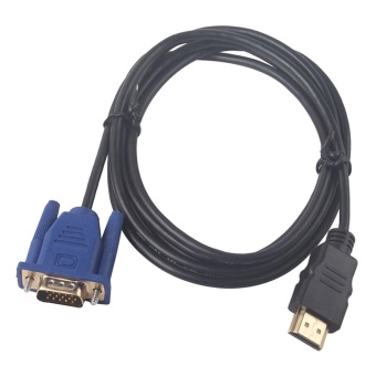 1.8 M HDMI Cable HDMI To VGA 1080P HD With Audio Adapter Cable HDMITO VGA Cable - Intl June 2018 - 2 1.8 M HDMI Cable HDMI To VGA 1080P HD With Audio Adapter Cable HDMITO VGA Cable - intl - 2