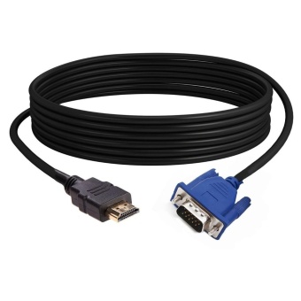 1.8 M HDMI Cable HDMI To VGA 1080P HD With Audio Adapter Cable HDMITO VGA Cable - Intl June 2018 - 4 1.8 M HDMI Cable HDMI To VGA 1080P HD With Audio Adapter Cable HDMITO VGA Cable - intl - 4