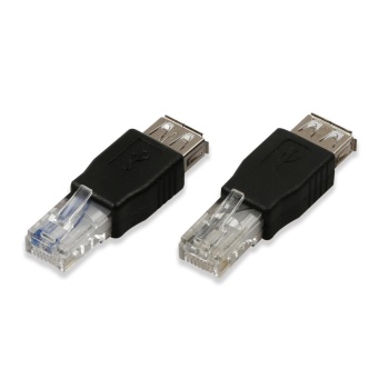 2 Pack USB 2.0 Female To RJ45 Male Ethernet Network Cable Converter Adapter (Black) - Intl June 2018 - 3 2 Pack USB 2.0 Female to RJ45 Male Ethernet Network Cable Converter Adapter (Black) - intl - 3