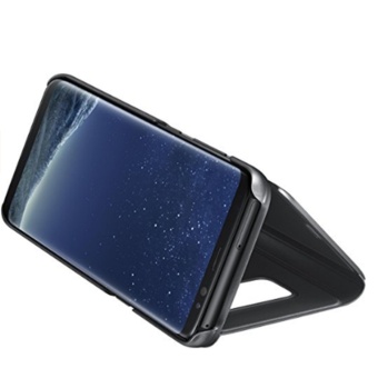 2017 New Clear View Mirror Leather Flip Stand Case Cover For IPhone 7 - Intl June 2018 - 2 2017 New Clear View Mirror Leather Flip Stand Case Cover for iPhone 7 - intl - 2