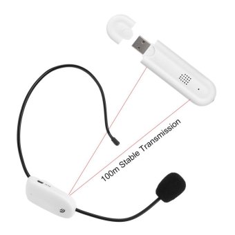 2.4G Wireless Microphone Megaphone Headset Radio Mic For SpeechTeaching Tour Guide - Intl June 2018 - 5 2.4G Wireless Microphone Megaphone Headset Radio Mic For SpeechTeaching Tour Guide - intl - 5