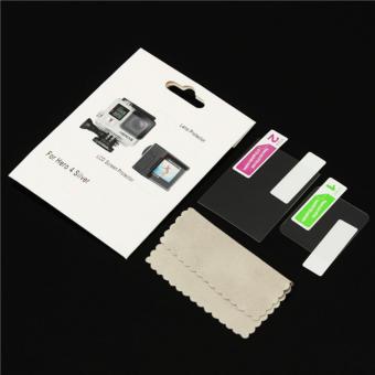 2in1 LCD Screen Protector + Housing Lens Protector Film For GoProhero 4 Silver On June 2018 - 2 2in1 LCD Screen Protector + Housing Lens Protector Film For GoProhero 4 Silver on - 2