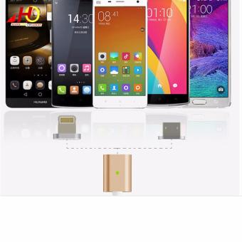 2in1 Magnetic Lightning And Micro USB Nylon Cable For IOs & Android (Gold) June 2018 - 4 2in1 Magnetic Lightning and Micro USB Nylon Cable for iOs & Android (Gold) - 4