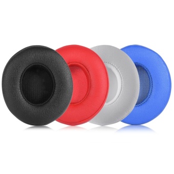 2Pcs Earpads Ear Pad Cushion Replacement For BEATS SOLO2.0 Wireless Headphone (Red) - Intl June 2018 - 4 2Pcs Earpads Ear Pad Cushion Replacement for BEATS SOLO2.0 Wireless Headphone (Red) - intl - 4