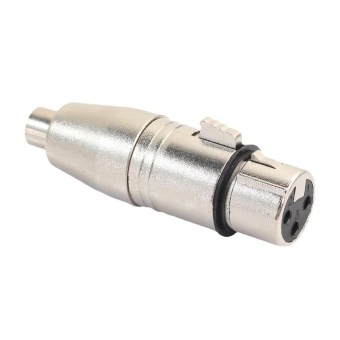 2x XLR 3pin Female To RCA Female Socket Microphone Audio AdapterConnector - Intl June 2018 - 5 2x XLR 3pin Female to RCA Female Socket Microphone Audio AdapterConnector - intl - 5