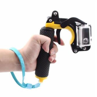 3-in-1 Pistol Trigger Set Floating Holder Stabilizer For GoPro Hero3+/4 Xiaomi Yi Action Camera (Black/Yellow) July 2018 - 4 3-in-1 Pistol Trigger Set Floating Holder Stabilizer for GoPro Hero3+/4 Xiaomi Yi Action Camera (Black/Yellow) - 4