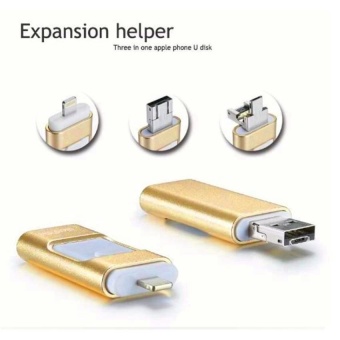 3 In 1 USB Flash Drive 256gb Memory Usb Metal Pen Drive For IPhone Apple Android And Windows PC Computer - Intl June 2018 - 3 3 in 1 USB Flash Drive 256gb memory Usb Metal Pen Drive For iPhone Apple Android and windows PC Computer - intl - 3