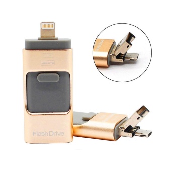 3 In 1 USB Flash Drive 256gb Memory Usb Metal Pen Drive For IPhone Apple Android And Windows PC Computer - Intl June 2018 - 4 3 in 1 USB Flash Drive 256gb memory Usb Metal Pen Drive For iPhone Apple Android and windows PC Computer - intl - 4