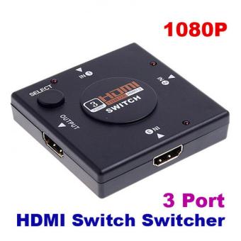 3 Port Mini Switcher HD Video HDMI Switch Splitter For HDTV PS31080P With Free Stereo In-Ear Headphone (White) June 2018 - 2 3 Port Mini Switcher HD Video HDMI Switch Splitter for HDTV PS31080P with free Stereo In-Ear Headphone (White) - 2