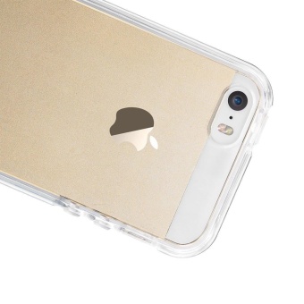 360 Degree Full Body Front And Back Cover Non-slip Shock-Absorption Protective Skin Shell Transparent Soft TPU Case For Apple IPhone 5s/5/SE - Intl June 2018 - 3 360 Degree Full Body Front and Back Cover Non-slip Shock-Absorption Protective Skin Shell Transparent Soft TPU Case for Apple iPhone 5s/5/SE - intl - 3