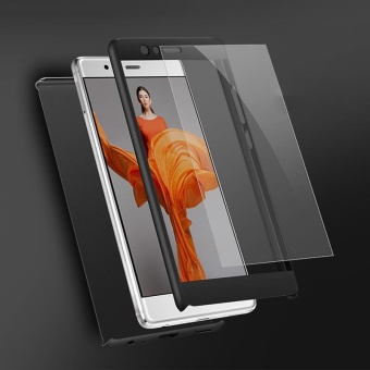 360 Full Body Coverage Protection Hard Slim Ultra-thin Hybrid Case Cover & Skin With Tempered Glass Screen Protector For Huawei P9 Lite (Black) - Intl June 2018 - 5 360 Full Body Coverage Protection Hard Slim Ultra-thin Hybrid Case Cover & Skin with Tempered Glass Screen Protector for Huawei P9 Lite (Black) - intl - 5