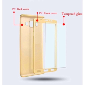 360 Full Body Coverage Protection Hard Slim Ultra-thin Hybrid Case Cover & Skin With Tempered Glass Screen Protector For Samsung Galaxy J7 Prime - Intl June 2018 - 3 360 Full Body Coverage Protection Hard Slim Ultra-thin Hybrid Case Cover & Skin with Tempered Glass Screen Protector for Samsung Galaxy J7 Prime - intl - 3