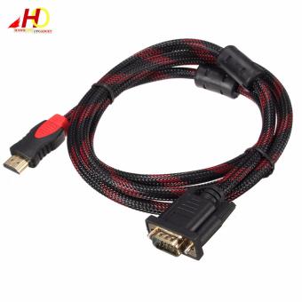 3M Full HD HDMI Male To 15 Pin VGA Connector Adapter ConverterCable For HDTV (Black) June 2018 - 2 3M Full HD HDMI Male to 15 Pin VGA Connector Adapter ConverterCable for HDTV (Black) - 2