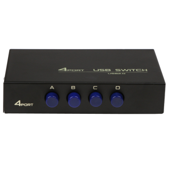 4 Ports USB 2.0 Sharing Switch Adapter Box For PC Scanner Printer -intl June 2018 - 4 4 Ports USB 2.0 Sharing Switch Adapter Box For PC Scanner Printer -intl - 4