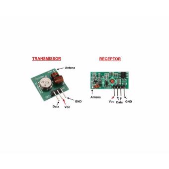 433Mhz RF Transmitter And Receiver Module - 2 Pieces May 2018 - 2 433Mhz RF Transmitter and Receiver Module - 2 Pieces - 2