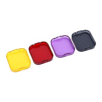 4Colors/Set Underwater Diving Filter Lens Fit For Gopro Hero 5 -intl June 2018 - 4 4Colors/Set Underwater Diving Filter Lens Fit For Gopro Hero 5 -intl - 4