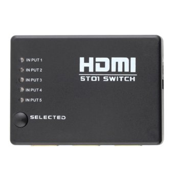 5 Port 1080P HDMI Switch Selector Splitter Hub IR Remote For HDTV - Intl April 2018 - 5 5 Port 1080P HDMI Switch Selector Splitter Hub iR Remote for HDTV - intl - 5