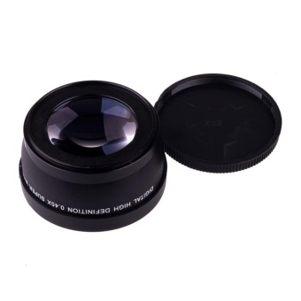 58mm 0.45X Wide Angle Macro Lens For Canon EOS 450D 500D 550D 600D1100D - Intl May 2018 - 3 58mm 0.45X Wide Angle Macro Lens For Canon EOS 450D 500D 550D 600D1100D - intl - 3