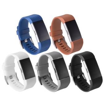5pcs Colorful Replacement Wristband With Metal Clasp For Fitbit Charge 2 TH554 June 2018 - 4 5pcs Colorful Replacement Wristband with Metal Clasp for Fitbit Charge 2 TH554 - 4