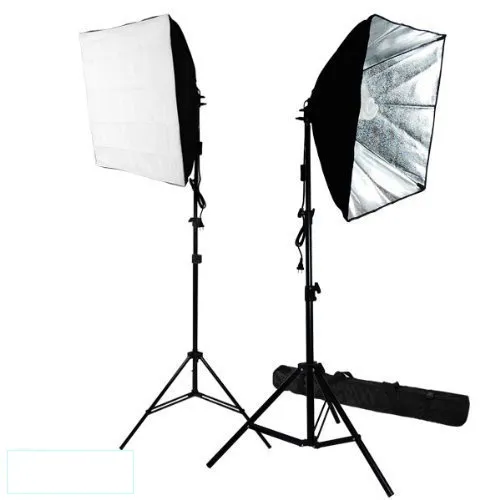 700W Photography Softbox Light Lighting Kit Photo Equipment Soft Studio Light Softbox 24