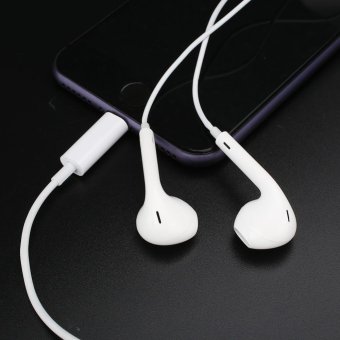 8 Pin Headphones Earphones Headset Stereo Phone For IPhone 7/7 Plus White - Intl June 2018 - 5 8 Pin Headphones Earphones Headset Stereo Phone For iPhone 7/7 Plus White - intl - 5