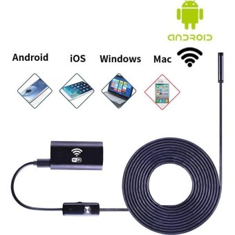 8mm WIFI Endoscope LED 3.5m Hard Cable Tube 1.0MP Camera For IPhone IOS Android - Intl April 2018 - 4 8mm WIFI Endoscope LED 3.5m Hard Cable Tube 1.0MP Camera For iPhone iOS Android - intl - 4