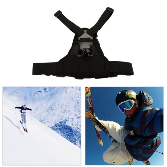 Adjustable Elastic Body Harness Chest Strap Mount Band Belt For GoPro Hero 4 3+ SJCAM Action Camera - Intl June 2018 - 5 Adjustable Elastic Body Harness Chest Strap Mount Band Belt for GoPro Hero 4 3+ SJCAM action Camera - intl - 5