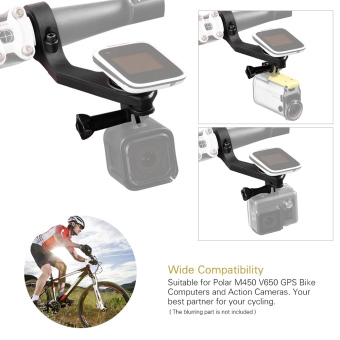 Andoer Bike Mount Holder Handle Bar Computer Mount Kit Out-frontBike Mount Kit 25.4mm / 31.8mm For Polar M450 V650 GPS BikeComputer For GoPro Sony Garmin VIRB X & XE For SJ Cam ActionCameras Outdoorfree June 2018 - 2 Andoer Bike Mount Holder Handle Bar Computer Mount Kit Out-frontBike Mount Kit 25.4mm / 31.8mm for Polar M450 V650 GPS BikeComputer for GoPro Sony Garmin VIRB X & XE for SJ Cam ActionCameras Outdoorfree - 2