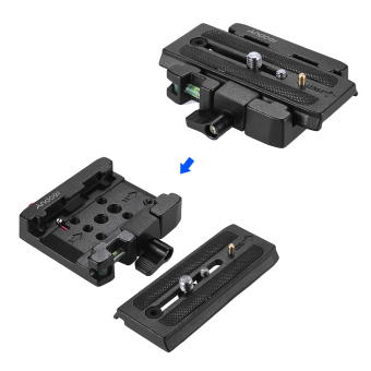 Andoer Video Camera Tripod Quick Release Clamp Adapter With QuickRelease Plate Compatible For Manfrotto 501 500AH 701HDV 503HDV Q5Head Outdoorfree - Intl June 2018 - 4 Andoer Video Camera Tripod Quick Release Clamp Adapter with QuickRelease Plate Compatible for Manfrotto 501 500AH 701HDV 503HDV Q5Head Outdoorfree - intl - 4