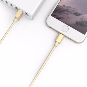 Anker A7114 Nylon Lightning To USB Cable MFI Certified Cable ForIPhone 7 Fast Charging Cable 6ft/1.8m Pink Color A7114 For IphoneIpad - Intl June 2018 - 2 Anker A7114 Nylon Lightning To USB Cable MFI Certified Cable forIPhone 7 Fast Charging Cable 6ft/1.8m Pink Color A7114 for IphoneIpad - intl - 2