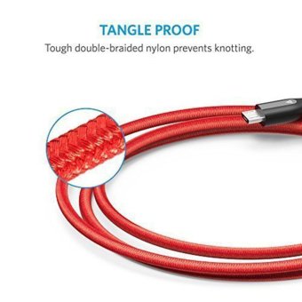 Anker PowerLine+ Micro USB 6ft (With Pouch) The Premium DurableBraided Cable For Samsung Nexus LG Android Smartphones - Intl June 2018 - 3 Anker PowerLine+ Micro USB 6ft (With Pouch) The Premium DurableBraided Cable for Samsung Nexus LG Android Smartphones - intl - 3