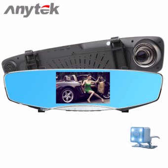 Anytek Q3D 5.0 Inch HD Car Rear View Mirror Dash Camera Recorder (Silver) June 2018 - 2 Anytek Q3D 5.0 inch HD Car Rear View Mirror Dash Camera Recorder (Silver) - 2