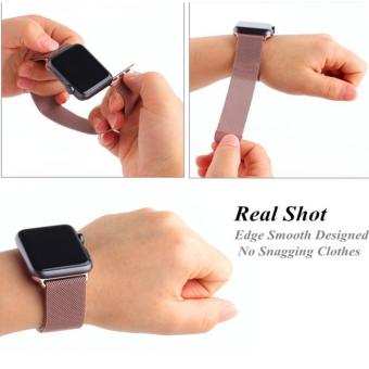 Apple Watch Band - 38mm Milanese Loop Stainless Steel BraceletStrap Magnetic Closure Clasp - Replacement Wrist Band For IWatchSeries 1 Series 2 Sport & Edition - Intl June 2018 - 5 Apple Watch Band - 38mm Milanese Loop Stainless Steel BraceletStrap Magnetic Closure Clasp - Replacement Wrist Band for iWatchSeries 1 Series 2 Sport & Edition - intl - 5