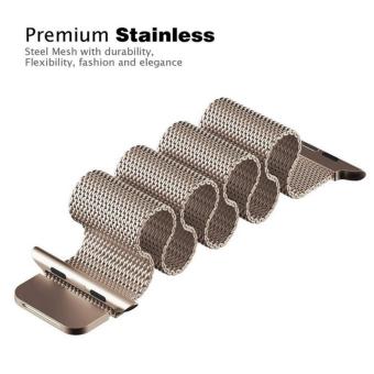 Apple Watch Band - 38mm Milanese Loop Stainless Steel BraceletStrap Magnetic Closure Clasp - Replacement Wrist Band For IWatchSeries 1 Series 2 Sport & Edition - Intl June 2018 - 4 Apple Watch Band - 38mm Milanese Loop Stainless Steel BraceletStrap Magnetic Closure Clasp - Replacement Wrist Band for iWatchSeries 1 Series 2 Sport & Edition - intl - 4