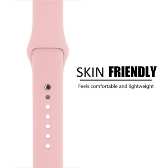 Apple Watch Band Series 1 Series 2,42mm Silicone Apple IWatch Smart Watch Sport Band Quick Release Bracelet Strap Wristband Replacement Watchband - Intl June 2018 - 4 Apple Watch Band Series 1 Series 2,42mm Silicone Apple iWatch Smart Watch Sport Band Quick Release Bracelet Strap Wristband Replacement Watchband - intl - 4