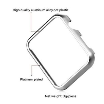 Apple Watch Series 2 Case 38mm,Full Cover Apple Watch Series 2/NikeCase Slim Hard PC Plated Protective Bumper Cover & 0.2mmShockproof Sheld Guard Screen Protector For IWatch 2016 - Intl June 2018 - 4 Apple Watch Series 2 Case 38mm,Full Cover Apple Watch Series 2/NikeCase Slim Hard PC Plated Protective Bumper Cover & 0.2mmShockproof Sheld Guard Screen Protector for iWatch 2016 - intl - 4