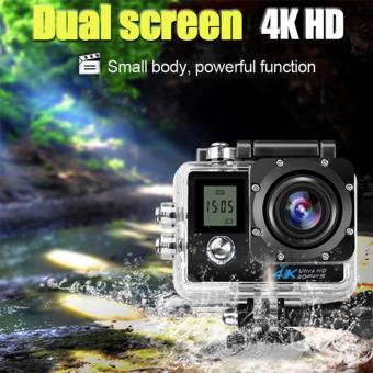 APPO W9D Dual Screen Ultra HD 4K 1080P 12MP WIFI Waterproof MiniSports Action Camera (Black) June 2018 - 5 APPO W9D Dual Screen Ultra HD 4K 1080P 12MP WIFI Waterproof MiniSports Action Camera (Black) - 5
