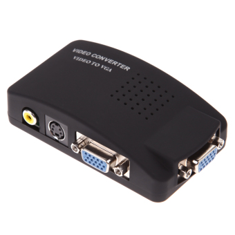 AV RCA Composite S-video Input To VGA Output Monitor ConverterAdapter CCTV June 2018 - 4 AV RCA Composite S-video Input to VGA Output Monitor ConverterAdapter CCTV - 4