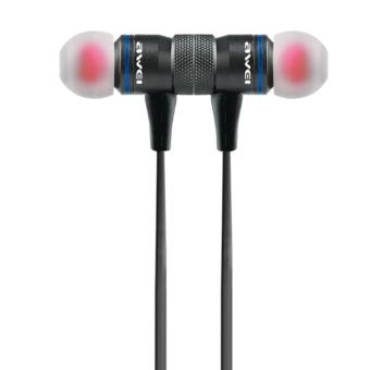 Awei A920BL Wireless Bluetooth 4.0 Sport Exercise Stereo Earbuds Built-in Microphone Earphone Headset With Free 10400mAh Power Bank (GREY) June 2018 - 2 Awei A920BL Wireless Bluetooth 4.0 Sport Exercise Stereo Earbuds Built-in Microphone Earphone Headset with Free 10400mAh Power Bank (GREY) - 2