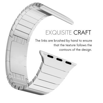 Band For Apple Watch Series 3 Series 1 Series 2 42mm Stainless Steel Strap June 2018 - 2 Band for Apple Watch Series 3 Series 1 Series 2 42mm Stainless Steel Strap - 2