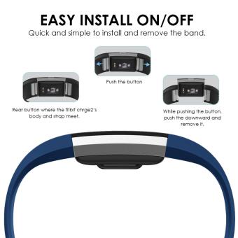Band For Fitbit Charge 2 , Hanlesi Soft TPU Silicone Adjustable Replacement Sport Strap Band For Fitbit Charge2 Smartwatch Heart Rate Fitness Wristband - Intl June 2018 - 5 Band for Fitbit Charge 2 , Hanlesi Soft TPU Silicone Adjustable Replacement Sport Strap Band for Fitbit Charge2 Smartwatch Heart Rate Fitness Wristband - intl - 5