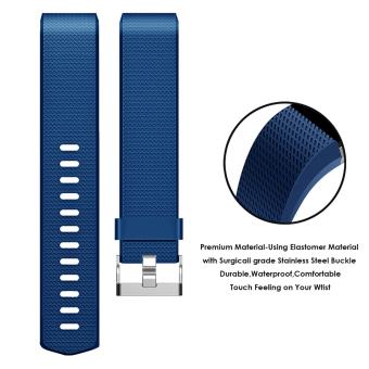 Band For Fitbit Charge 2 , Hanlesi Soft TPU Silicone Adjustable Replacement Sport Strap Band For Fitbit Charge2 Smartwatch Heart Rate Fitness Wristband - Intl June 2018 - 4 Band for Fitbit Charge 2 , Hanlesi Soft TPU Silicone Adjustable Replacement Sport Strap Band for Fitbit Charge2 Smartwatch Heart Rate Fitness Wristband - intl - 4