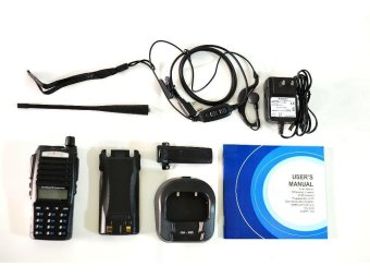 Baofeng / Pofung UV-82 Dual Band / Dual PTT Launch Key Two-Way Radio Set Of 2 June 2018 - 2 Baofeng / Pofung UV-82 Dual Band / Dual PTT Launch Key Two-Way Radio Set of 2 - 2