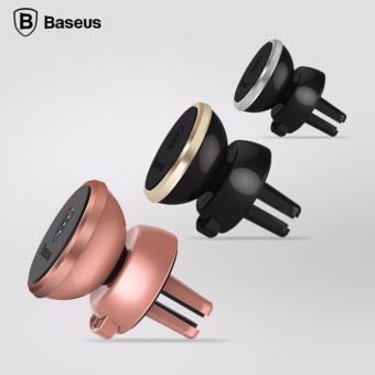 Baseus 360 Degree Rotation Magnetic Car Air Vent Mount Holder(Gold) June 2018 - 2 Baseus 360 Degree Rotation Magnetic Car Air Vent Mount Holder(Gold) - 2