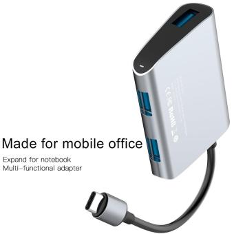 BASEUS Enjoyment Series USB-C To 2 X USB 2.0 / USB 3.0 (CATSX-A0G) - USB Hub (Space Gray) June 2018 - 3 BASEUS Enjoyment Series USB-C to 2 x USB 2.0 / USB 3.0 (CATSX-A0G) - USB Hub (Space Gray) - 3
