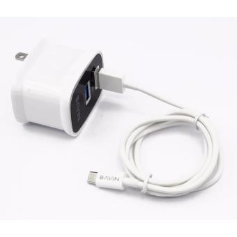 Bavin 2.4A Dual USB Fast Charger High Efficiency Quick ChargingTravel Adapter For Android June 2018 - 2 Bavin 2.4A Dual USB Fast Charger High Efficiency Quick ChargingTravel Adapter for Android - 2